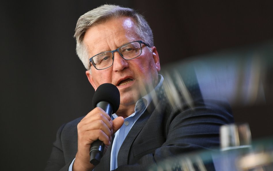 Były prezydent Bronisław Komorowski