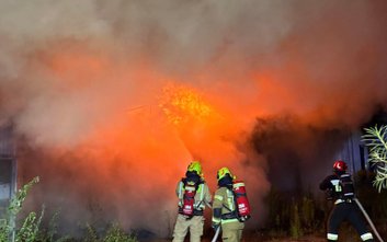 W akcji gaśniczej uczestniczyły 23 zastępy straży pożarnej