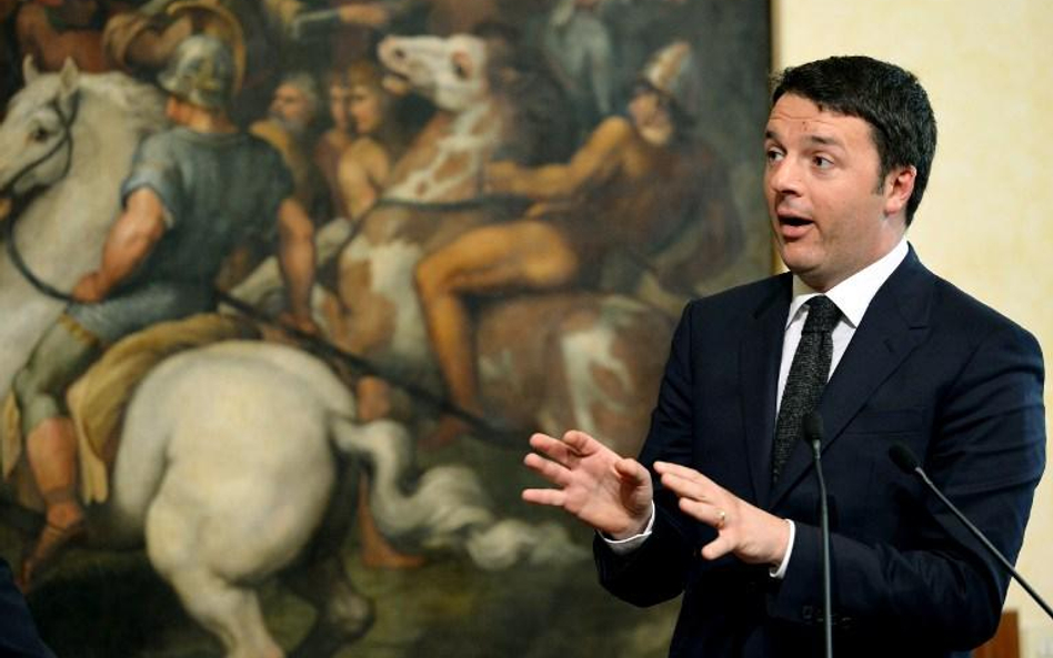 Premier Włoch Matteo Renzi