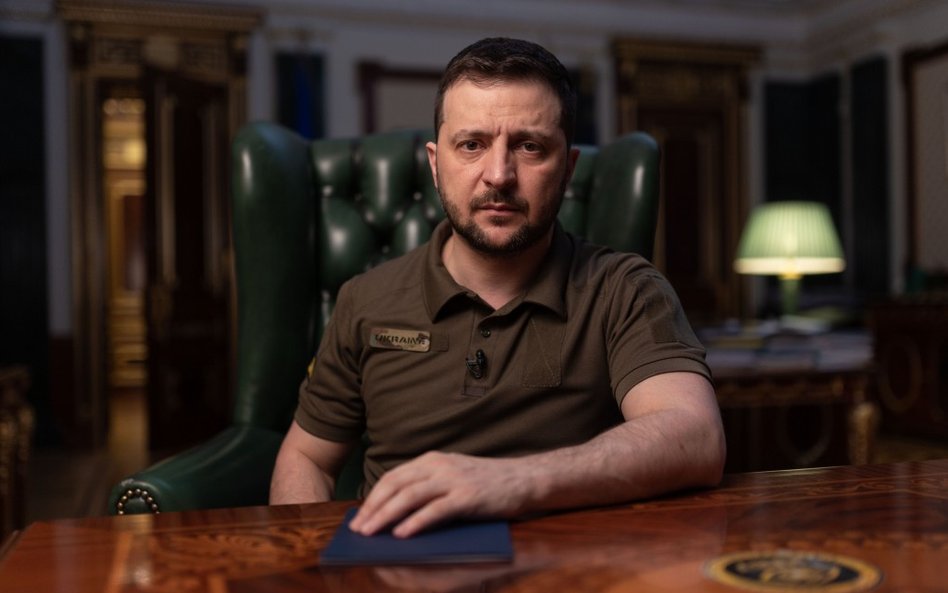 Zełenski: W Donbasie jest piekło. To nie przesada