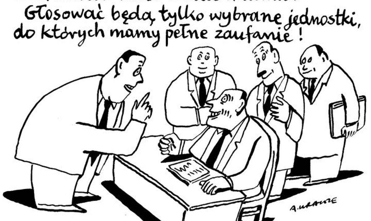 Komentarz rysunkowy. Elektorat - rp.pl