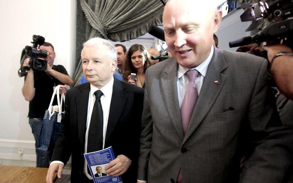Jarosław Kaczyński Wojciech Jasiński