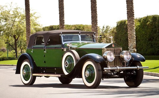 Phantom I Marlene Dietrich (1930): Podarowany przez wytwórnię filmową Paramount, polakierowany w odw