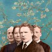 Czwórka bohaterów wystawy: Vincent van Gogh, brat artysty Theo, jego żona Jo i ich syn Vincent