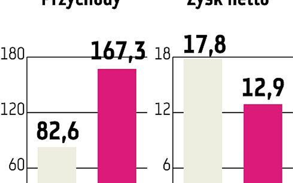 Robyg Przychody mocno w górę, ale zyski w dół