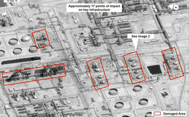 CNN: Atak na rafinerie prawdopodobnie nadszedł z Iranu