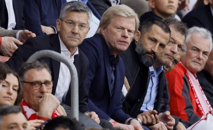Od lewej: Herbert Hainer, Oliver Kahn, Hasan Salihamidzić