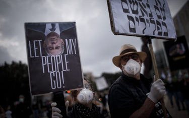 Izraelskie demonstracje przeciw premierowi Benjaminowi Netanyahu