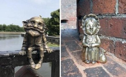 Figurki kaliningradzkich homlinów