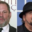 O molestowanie oskarżani są m.in. producent Harvey Weinstein (z lewej) i reżyser James Toback