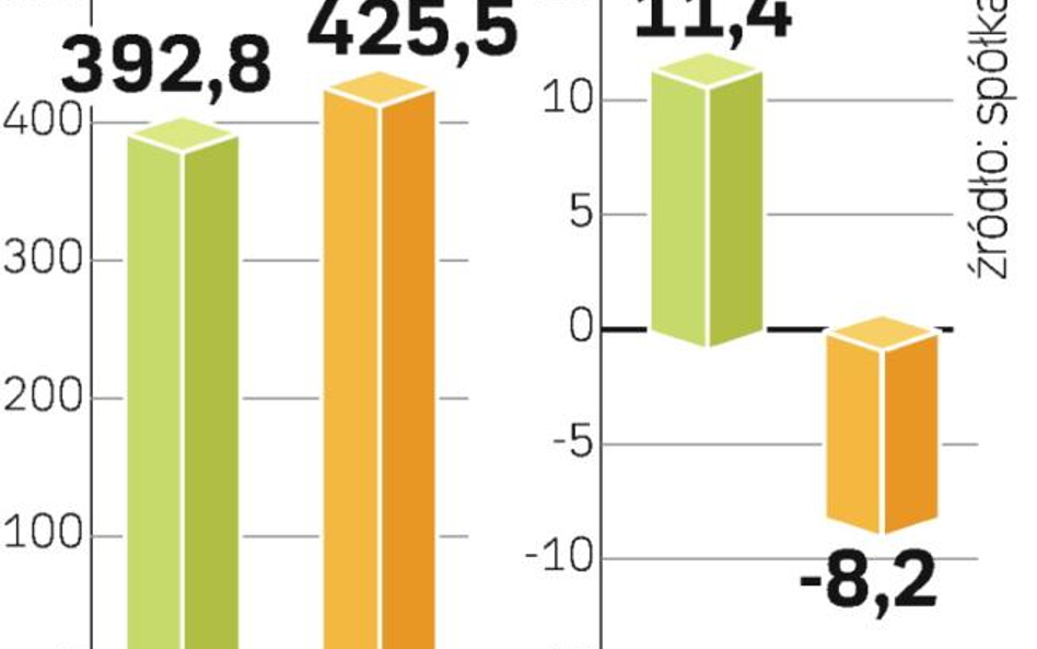 O 19,6 mln złotych gorszy wynik finansowy, w stosunku do danych sprzed roku, wypracowała spółka w 20