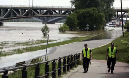 Bulwary nad Wisłą w Warszawie.
