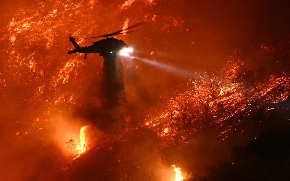 Los Angeles w ogniu. Spłonęły domy Mela Gibsona i Anthony'ego Hopkinsa