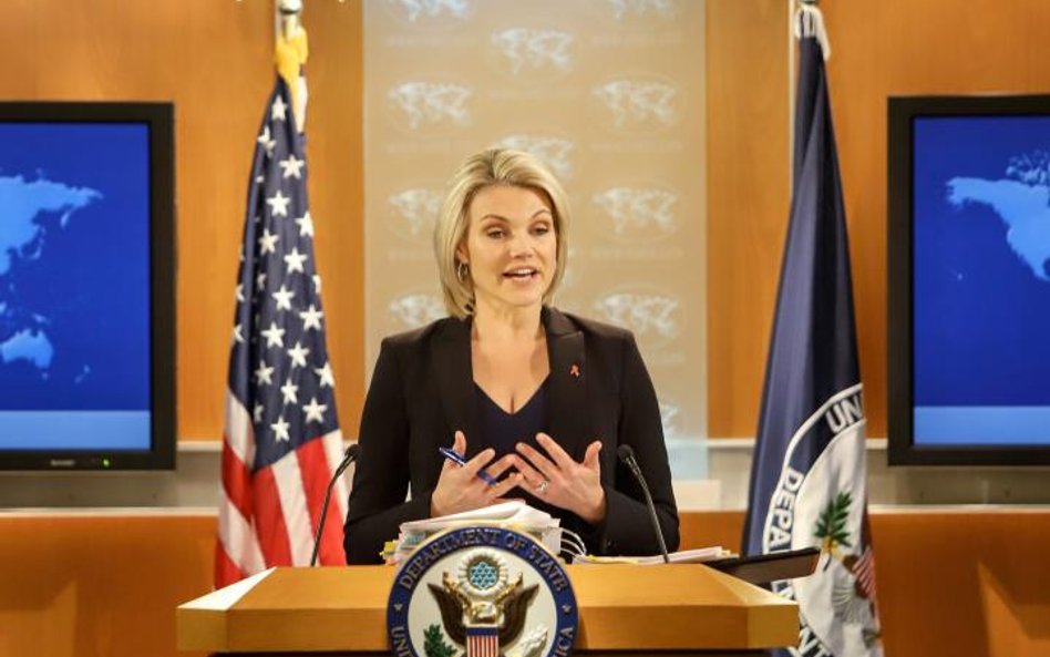 Heather Nauert, rzeczniczka Departamentu Stanu