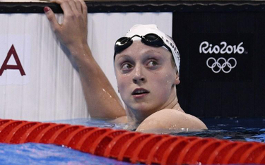 Katie Ledecky w Rio już trzy razy cieszyła się ze zwycięstwa