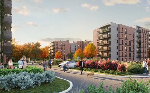 Wizualizacja nowego osiedla przy Jagiellońskiej