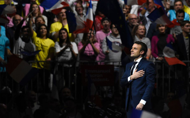 Emmanuel Macron, twórca ruchu En Marche!, niezależny kandydat na prezydenta Francji