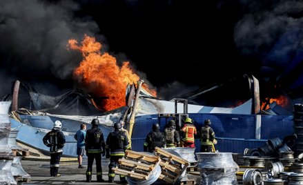 Kijów po ataku dronów