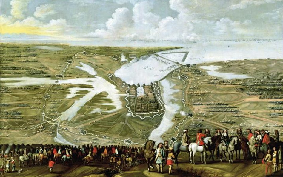 Oblężenie La Rochelle, szkoła angielska, lata 30. XVII w.