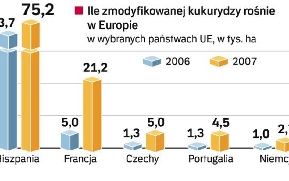 Modyfikowane uprawy w natarciu