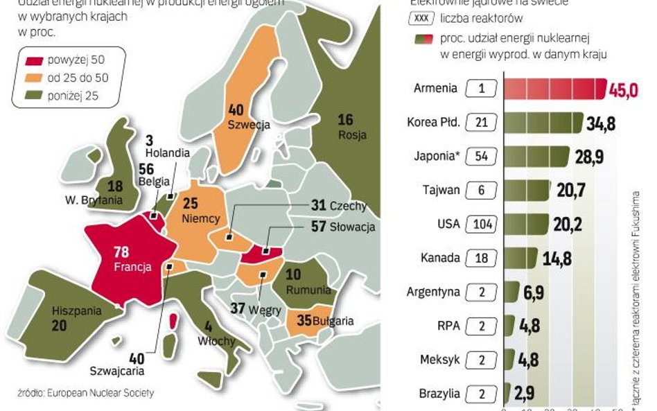 Szwajcaria i Niemcy wycofują się z energetyki jądrowej