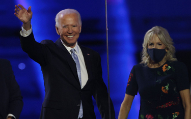 Joe Biden z małżonką Jill