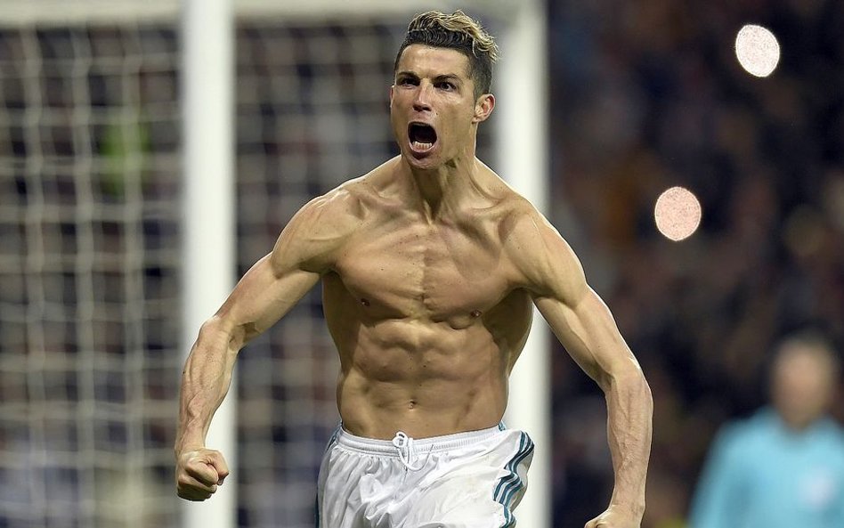 Cristiano Ronaldo po bramce strzelonej z rzutu karnego Wojciechowi Szczęsnemu