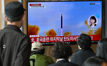 Południowokoreańska telewizja informuje o próbie rakietowej Pjongjangu