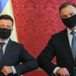Prezydent Ukrainy Wołodymyr Zełenski i prezydent Andrzej Duda