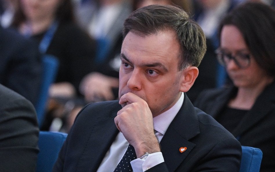 Minister finansów i gospodarki RP Andrzej Domański