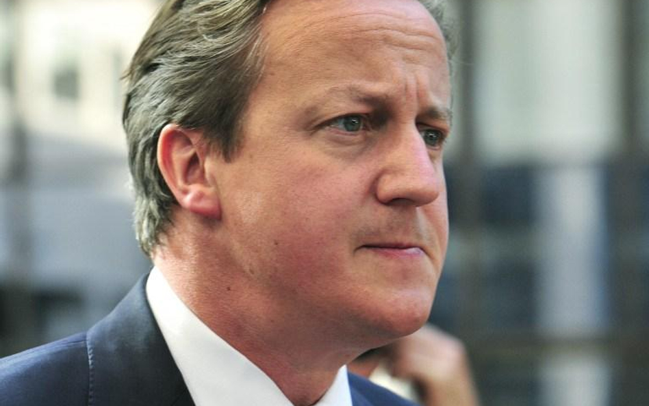 Premier Wielkiej Brytanii David Cameron