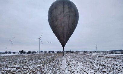 Balon wykorzystany do przemytu papierosów