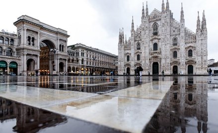Północ Włoch „czerwoną strefą”. Lombardia zamknięta