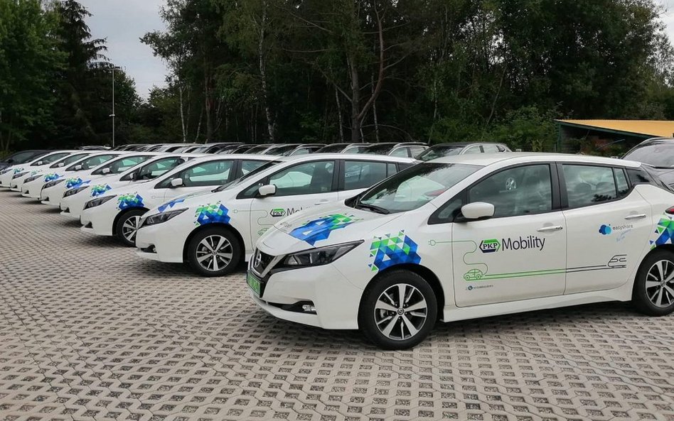 PKP uruchomiło własny carsharing