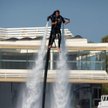 Wodny jetpack jest w stanie wznieść się zaledwie kilka metrów nad wodę