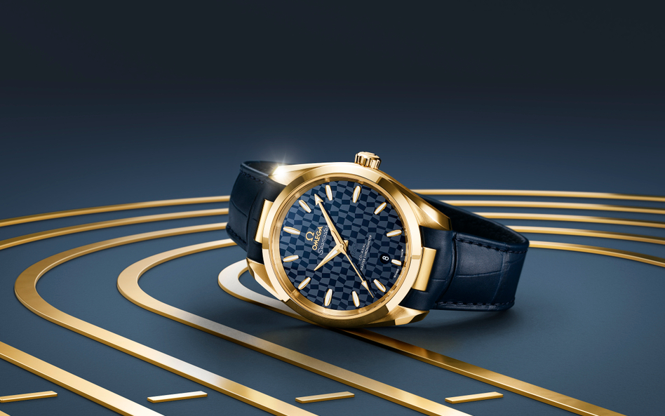 Omega Seamaster Aqua Terra Tokyo 2020: olimpijskie złoto