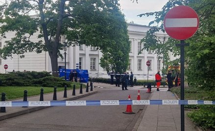 Miejsce zbrodni na kampusie Uniwersytetu Warszawskiego