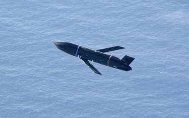 Lotniczy przeciwokrętowy pocisk kierowany Lockheed Martin AGM-158C LRASM. Fot./US Navy.