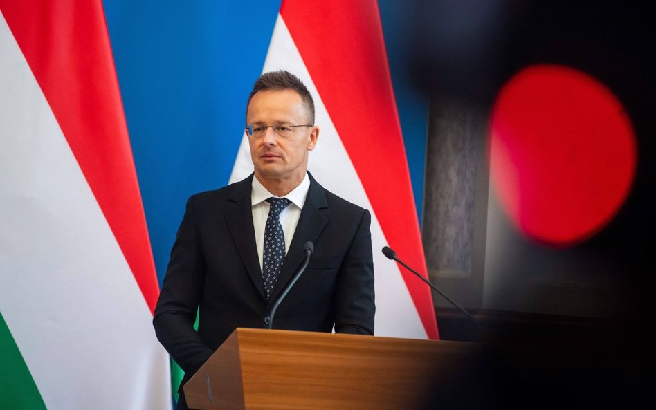 Szef MSZ Węgier Peter  Szijjártó