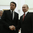 Matteo Renzi i Władimir Putin