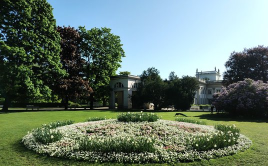 Majówka w ogrodach Łazienek