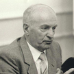 Gen. Władysław Pożoga w Sejmie. Zdjęcie z 1995 r.