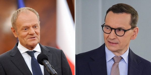 Sondaż: 44% Polaków uważa Tuska za lepszego premiera niż Morawieckiego