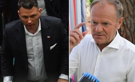 Sławomir Mentzen i Donald Tusk