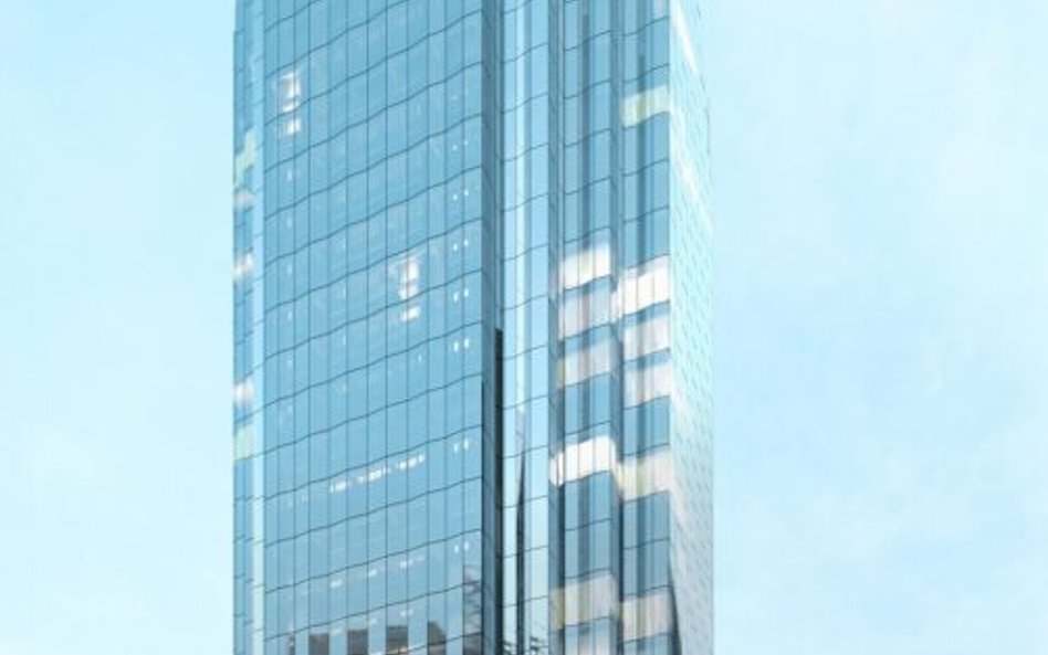 Strzelistą wyższą część kompleksu ukaże się od ul. Grzybowskiej