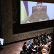 Wołodymyr Zełenski podczas wystąpienia przed RB ONZ