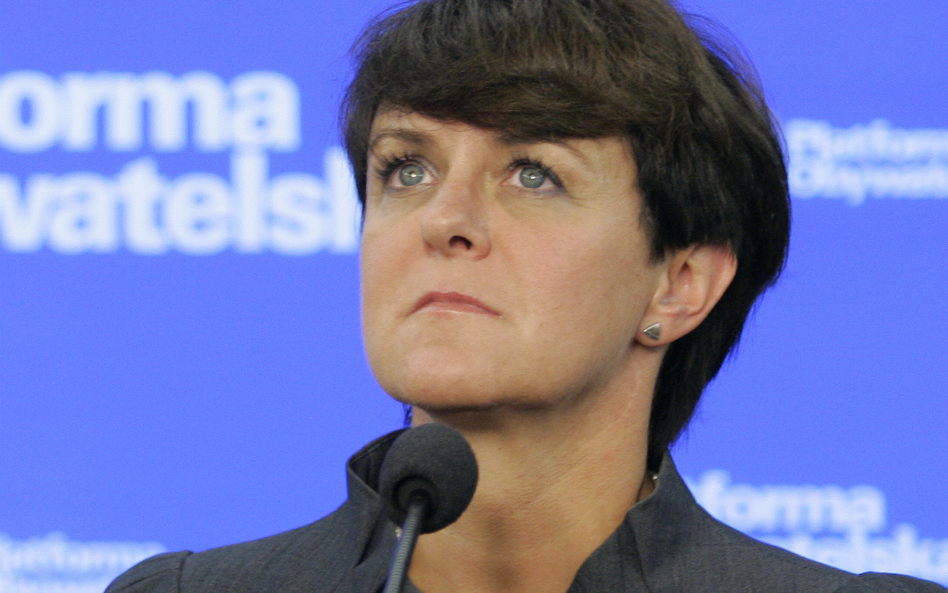 Joanna Kluzik-Rostkowska: Zwalczające się, personalne frakcje w PO są czarną legendą