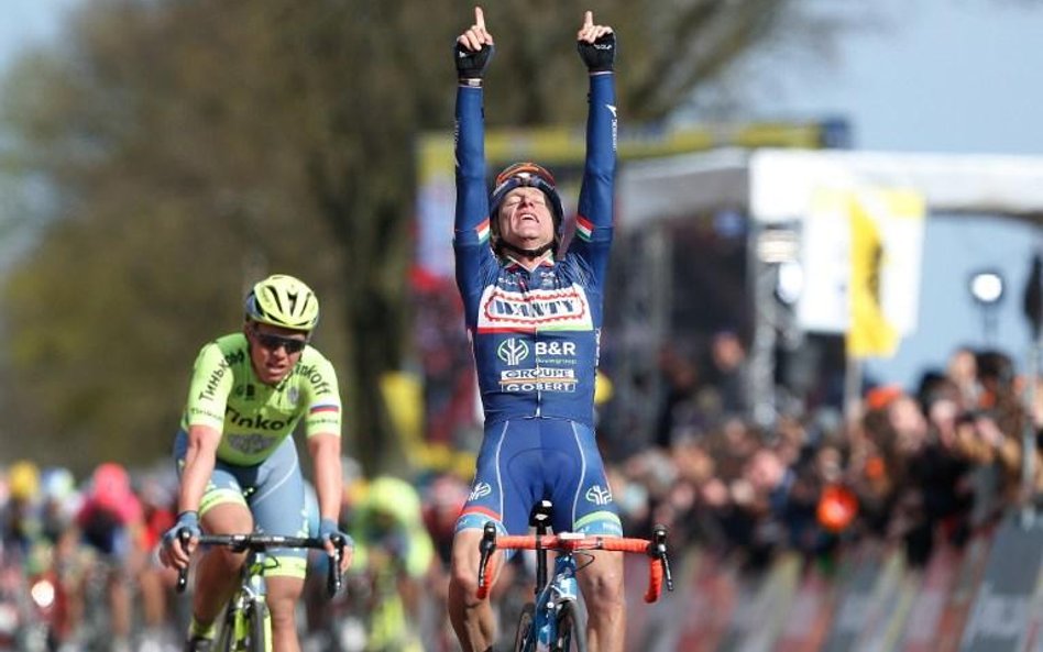 Kolarstwo: Enrico Gasparotto wygrał klasyk Amstel Gold Race