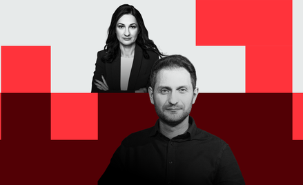 Marzena Tabor-Olszewska, zastępczyni redaktora naczelnego i Mateusz Mikowski, dziennikarz działu pra