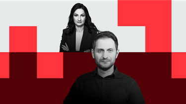 Marzena Tabor-Olszewska, zastępczyni redaktora naczelnego i Mateusz Mikowski, dziennikarz działu pra